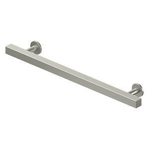 Pommel Contemporary Pull by Deltana - 7" - Brushed Nickel - New York Hardware