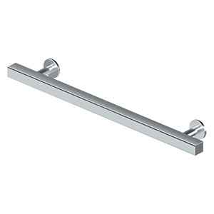 Pommel Contemporary Pull by Deltana - 7" - Polished Chrome - New York Hardware