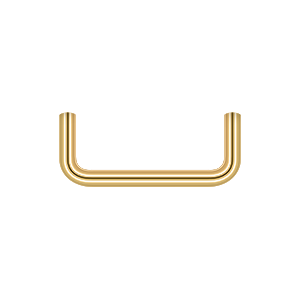 Wire Pull by Deltana - 3" - PVD Polished Brass - New York Hardware