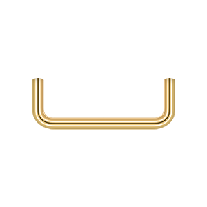 Wire Pull by Deltana - 3-1/2" - PVD Polished Brass - New York Hardware