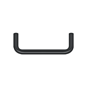 Wire Pull by Deltana - 3-1/2" - Paint Black - New York Hardware