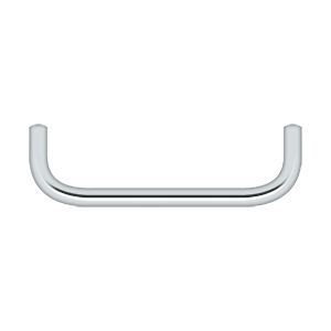 Wire Pull by Deltana - 4" - Polished Chrome - New York Hardware