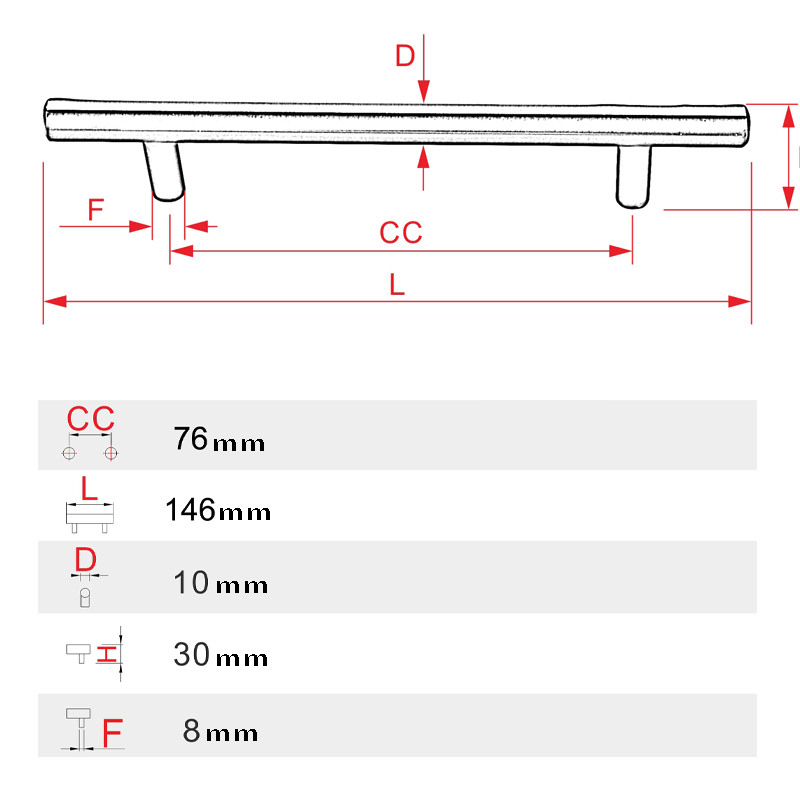 Brushed Satin Nickel - 5 3/4"