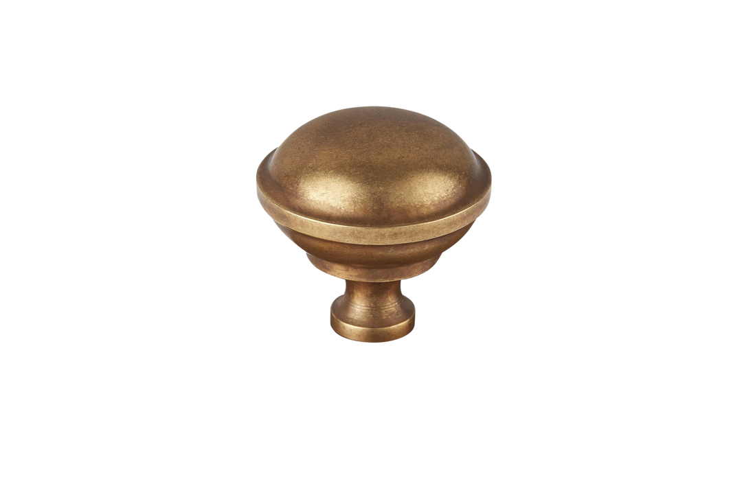 Queslett Cabinet Knob by Armac Martin - 34mm - Satin Nickel Plate