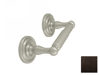 Toilet Paper Holder, Double Post, R-Series - Oil Rubbed Bronze - New York Hardware Online