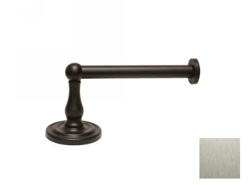 Toilet Paper Holder, Single Post "L", R-Series - Satin Nickel - New York Hardware Online