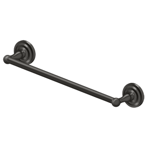 R-Series Single Towel Bar by Deltana - 18" - Oil Rubbed Bronze - New York Hardware