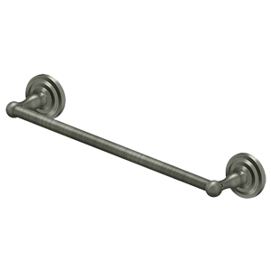 R-Series Single Towel Bar by Deltana - 18" - Antique Nickel - New York Hardware