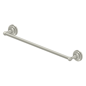R-Series Single Towel Bar by Deltana - 24"  - Brushed Nickel - New York Hardware