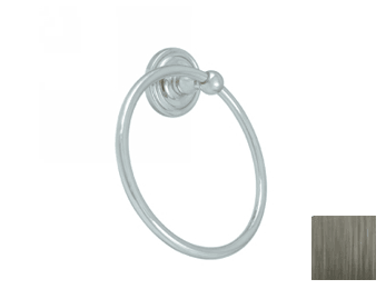Towel Ring , R-Series - Pewter - New York Hardware Online