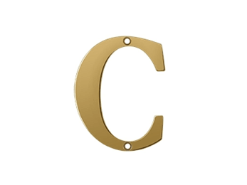 4" Residential Letter C - New York Hardware Online