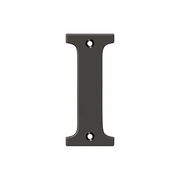 Residential Letter I by Deltana -  - Oil Rubbed Bronze - New York Hardware