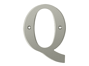 4" Residential Letter Q - New York Hardware Online