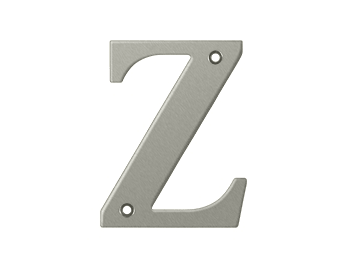 4" Residential Letter Z - New York Hardware Online