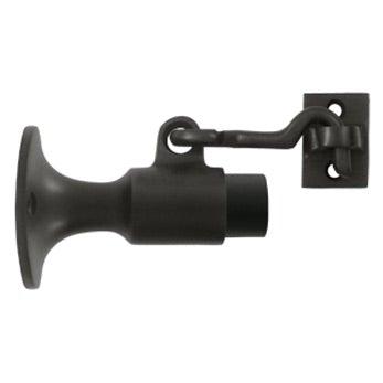 Wall Mount Bumper w/ Holder - Oil Rubbed Bronze - New York Hardware Online