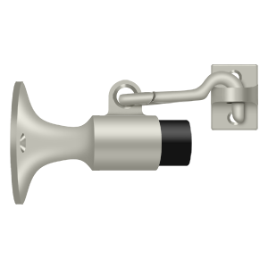 Heavy Duty Wall Mount W/ Holder Bumper by Deltana -  - Brushed Nickel - New York Hardware