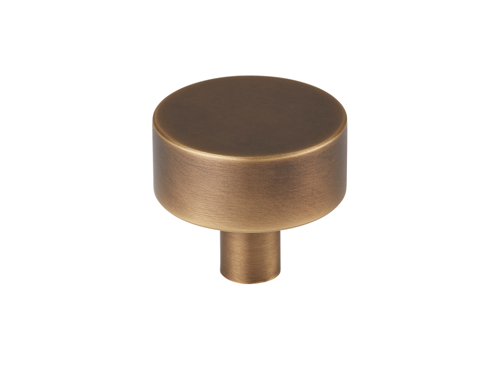 MIX Plain Cabinet Knob by Armac Martin - 32mm - Satin Antique Satin Lacquered