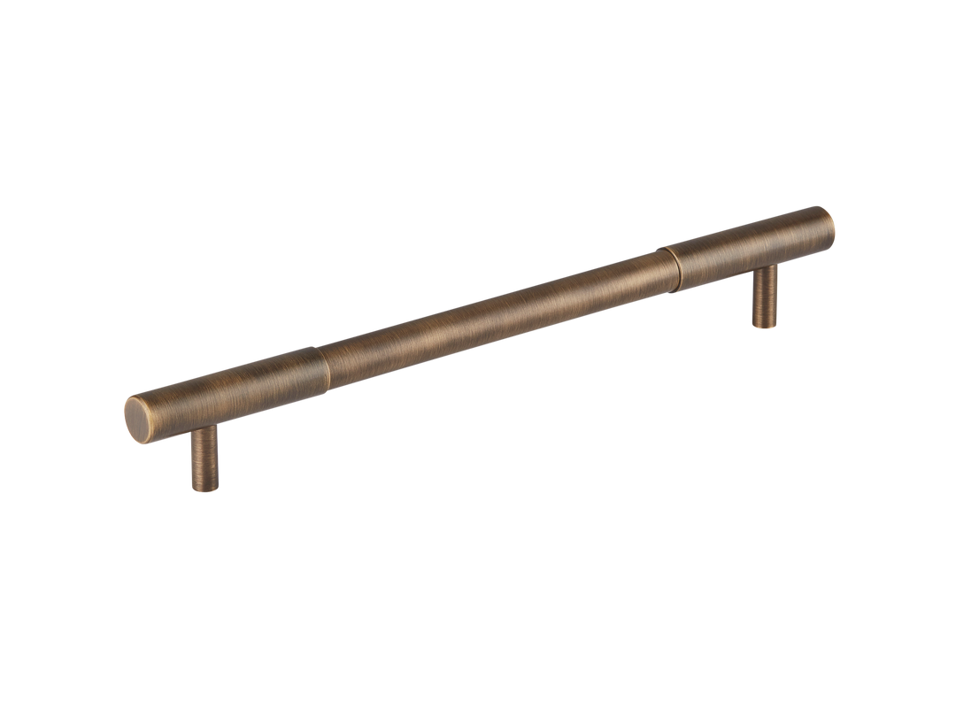 MIX Plain Pull Handle by Armac Martin - 224mm - Satin Antique Satin Lacquered