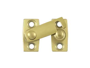 Shutter Bar/Door Latch 5/8" - Polished Brass - New York Hardware Online
