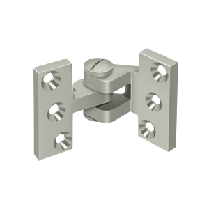 Solid Brass Intermediate Hinge by Deltana -  - Brushed Nickel - New York Hardware