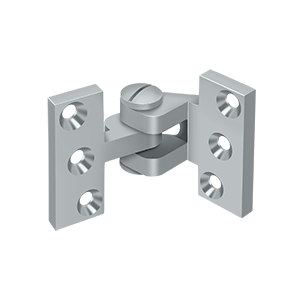 Solid Brass Intermediate Hinge by Deltana -  - Brushed Chrome - New York Hardware