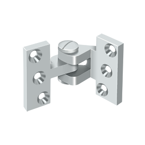 Solid Brass Intermediate Hinge by Deltana -  - Polished Chrome - New York Hardware