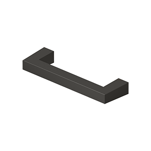  Sqaure Heavy Duty Bar Pull by Deltana - 3-1/2" - Oil Rubbed Bronze - New York Hardware