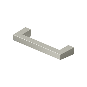  Sqaure Heavy Duty Bar Pull by Deltana - 3-1/2" - Brushed Nickel - New York Hardware