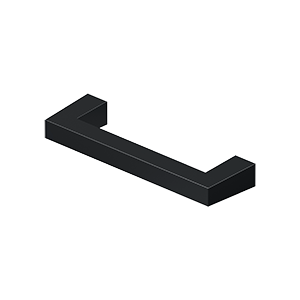  Sqaure Heavy Duty Bar Pull by Deltana - 3-1/2" - Paint Black - New York Hardware
