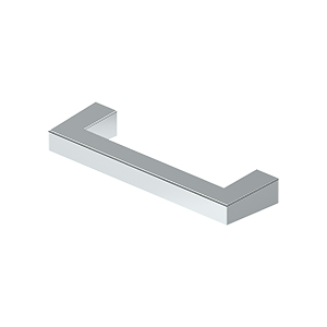  Sqaure Heavy Duty Bar Pull by Deltana - 3-1/2" - Polished Chrome - New York Hardware