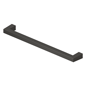  Sqaure Heavy Duty Bar Pull by Deltana - 8" - Oil Rubbed Bronze - New York Hardware