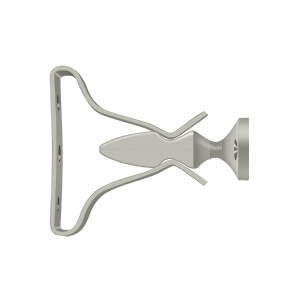 Wide Shutter Door Holder by Deltana -  - Brushed Nickel - New York Hardware