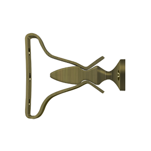 Wide Shutter Door Holder by Deltana -  - Antique Brass - New York Hardware