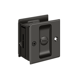 Privacy Pocket Lock by Deltana -  - Oil Rubbed Bronze - New York Hardware