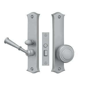 Classic Mortise Storm Door Latch by Deltana -  - Brushed Chrome - New York Hardware