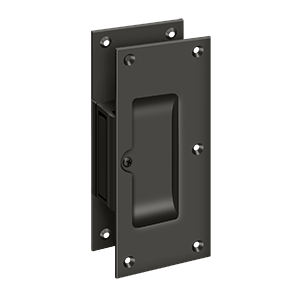 Decorative Passage Pocket Lock by Deltana -  - Oil Rubbed Bronze - New York Hardware