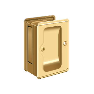 Heavy Duty Passage Adjustable Pocket Lock by Deltana -  - PVD Polished Brass - New York Hardware