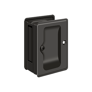 Heavy Duty Passage Adjustable Pocket Lock by Deltana -  - Oil Rubbed Bronze - New York Hardware