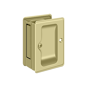 Heavy Duty Passage Adjustable Pocket Lock by Deltana -  - Unlacquered Brass - New York Hardware