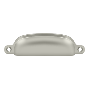 Exposed Screw Shell Pull by Deltana -  - Brushed Nickel - New York Hardware
