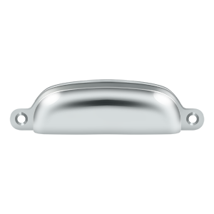 Exposed Screw Shell Pull by Deltana -  - Polished Chrome - New York Hardware