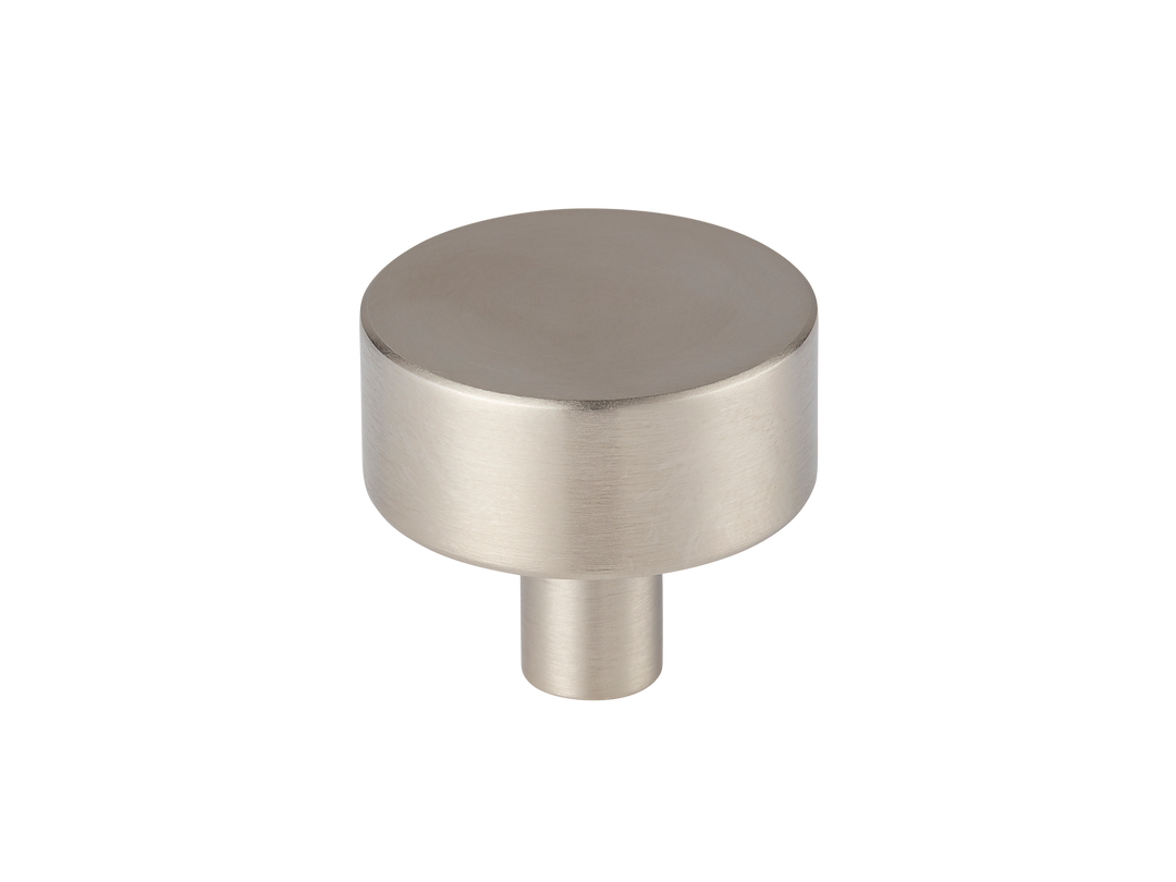 MIX Plain Cabinet Knob by Armac Martin - 32mm - Satin Nickel Plate