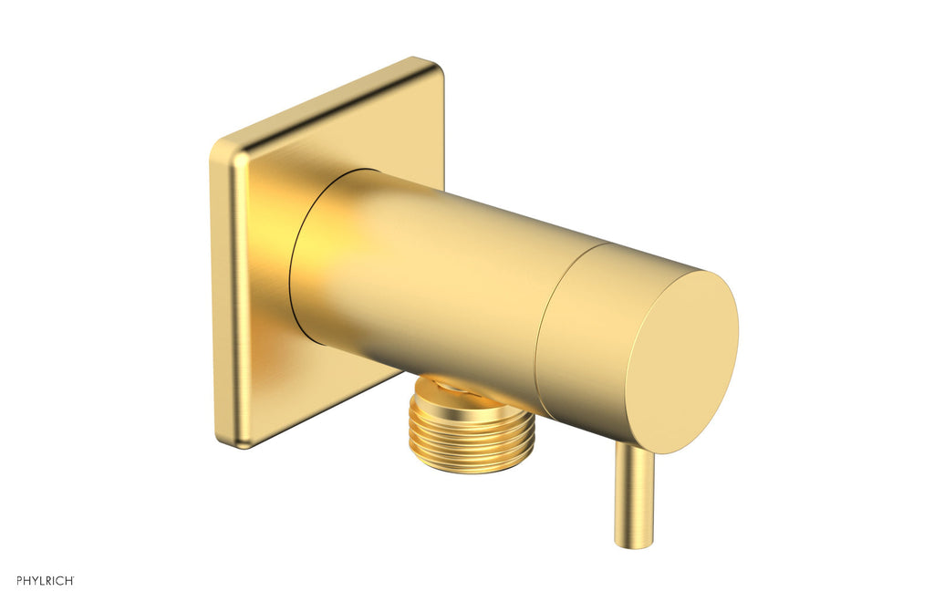 Hand Shower Outlet Supply by Phylrich - Burnished Gold