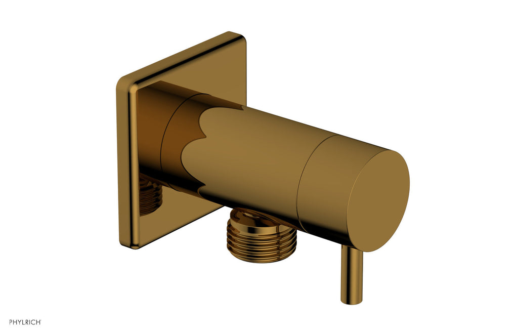 Hand Shower Outlet Supply by Phylrich - French Brass