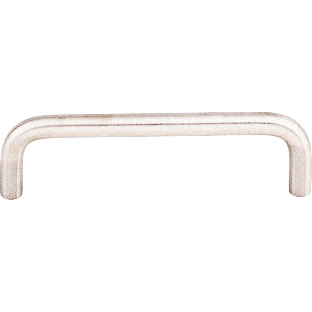 Stainless Steel Bent Bar Pull 8mm by Top Knobs  - Brushed Stainless Steel - 3-3/4" - New York Hardware