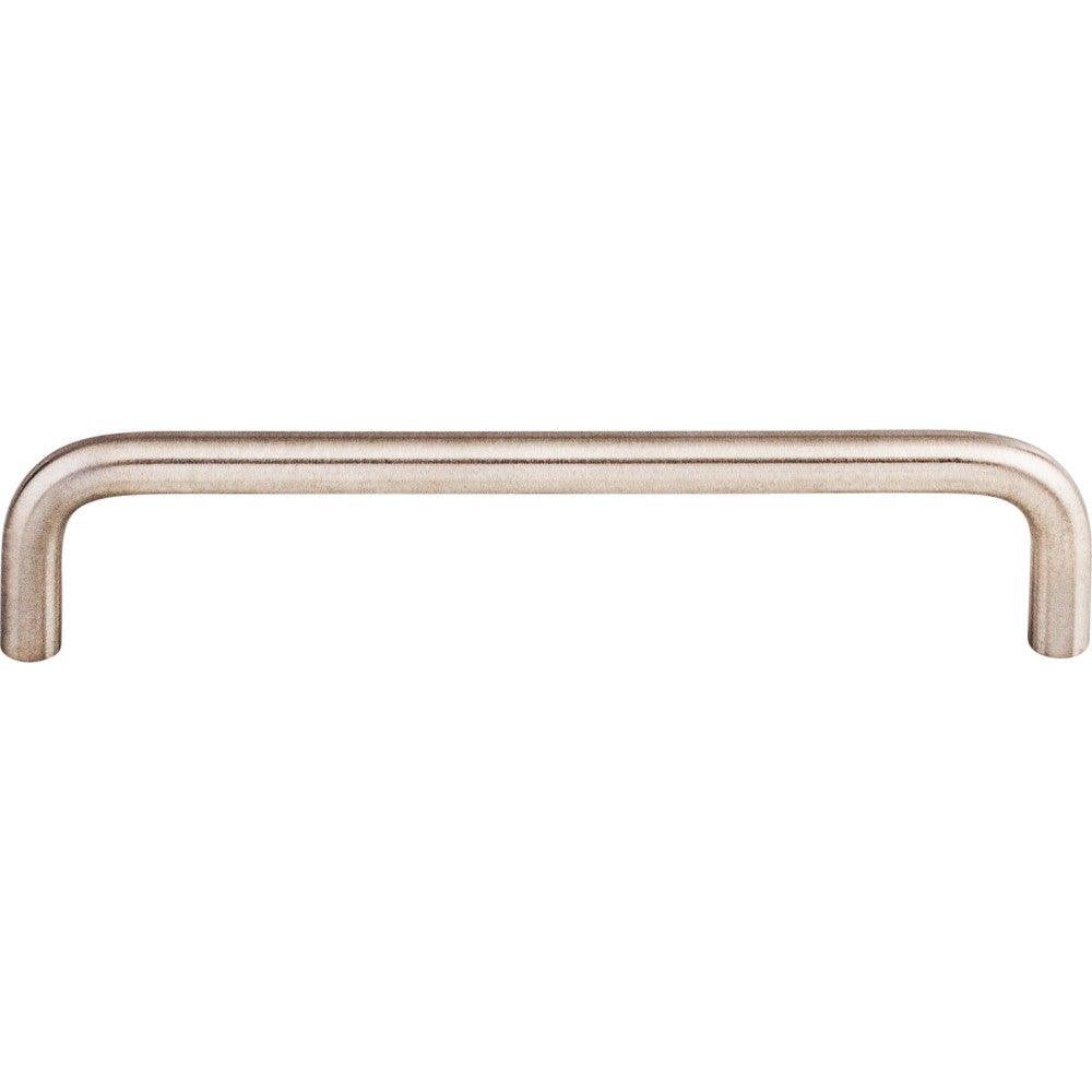 Stainless Steel Bent Bar Pull 8mm by Top Knobs  - Brushed Stainless Steel - 5-1/16" - New York Hardware