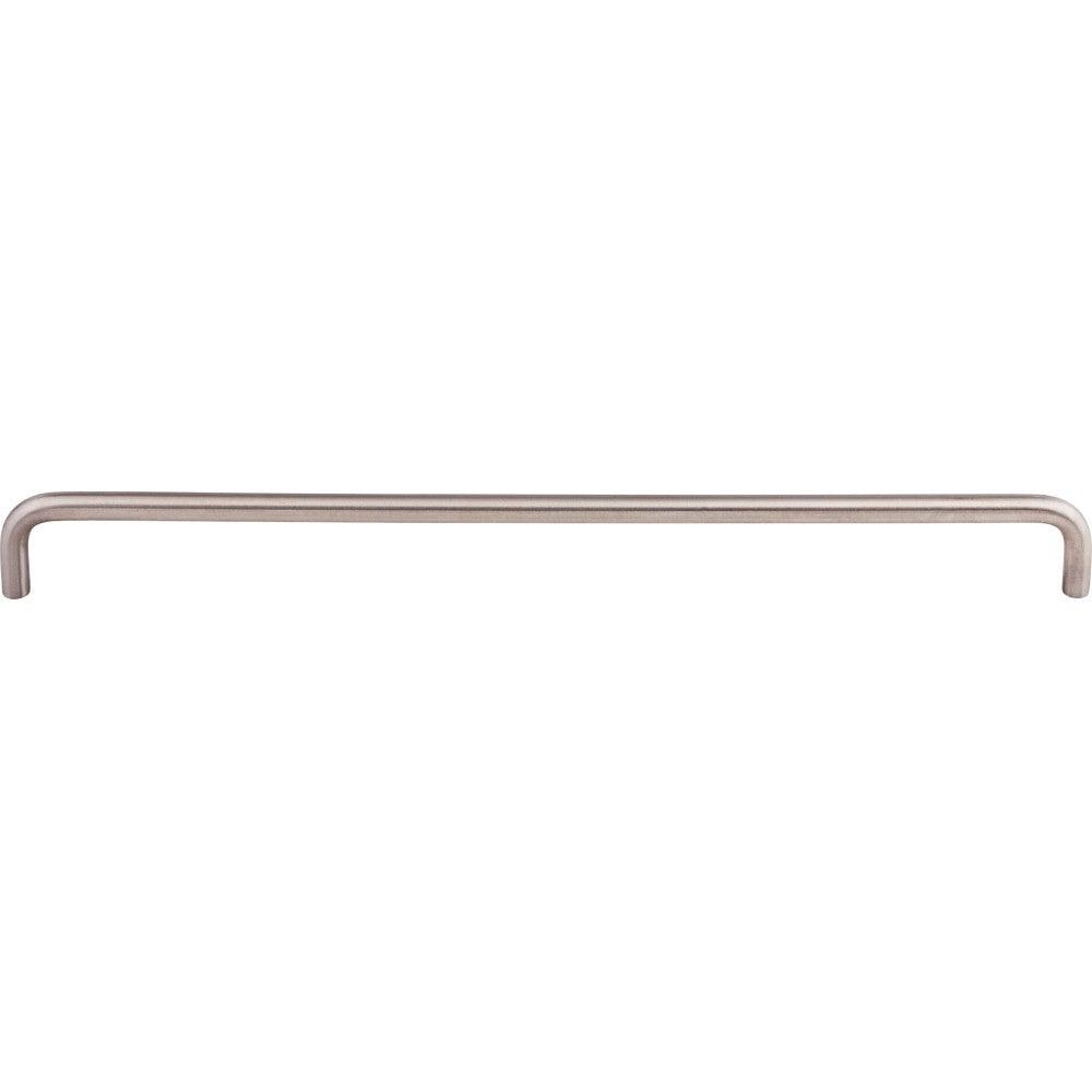 Stainless Steel Bent Bar Pull 8mm by Top Knobs  - Brushed Stainless Steel - 11-11/32" - New York Hardware