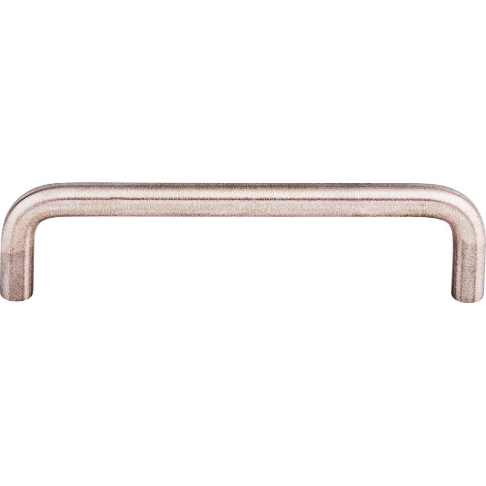 Stainless Steel Bent Bar Pull 10mm by Top Knobs  - Brushed Stainless Steel - 5-1/16" - New York Hardware