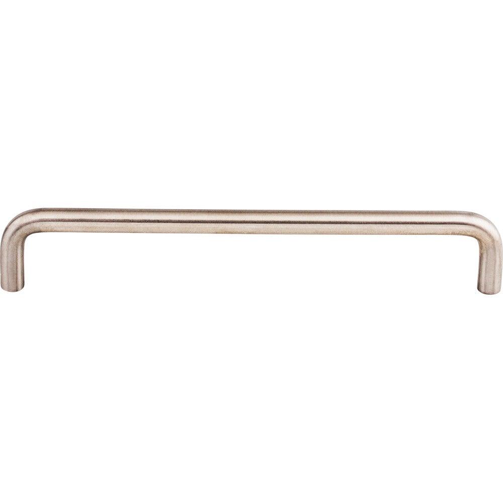 Stainless Steel Bent Bar Pull 10mm by Top Knobs  - Brushed Stainless Steel - 7-9/16" - New York Hardware