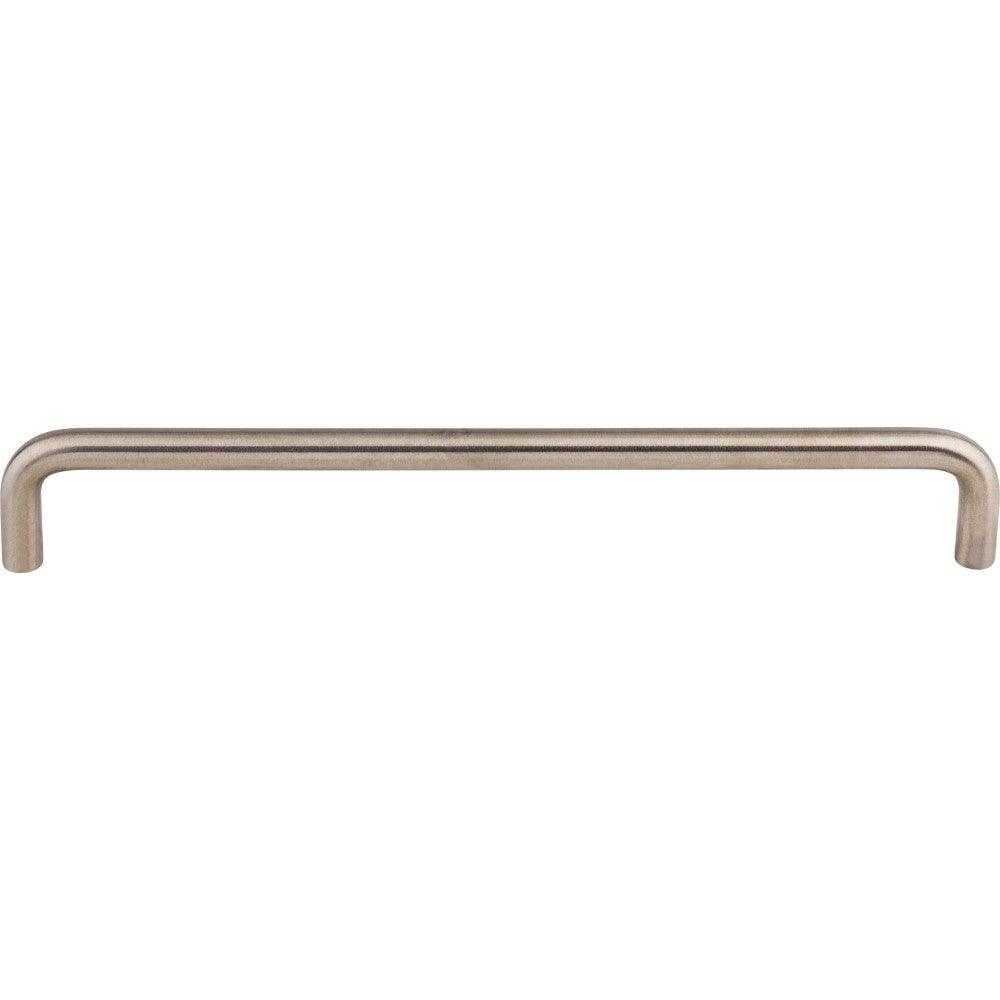 Stainless Steel Bent Bar Pull 10mm by Top Knobs  - Brushed Stainless Steel - 8-13/16" - New York Hardware